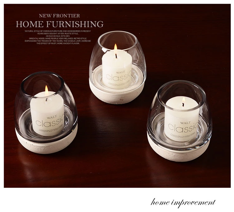 NEW 2023 New Arrival Wholesale Modern Candle Holder  Home Decorations Crystal Glass candleholder